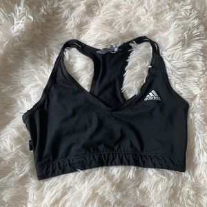 Black Adidas Sports Bra Small